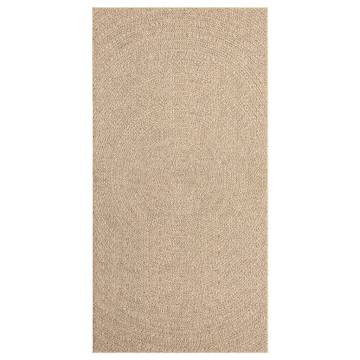 Rug 80x150 cm Jute Look Indoor and Outdoor