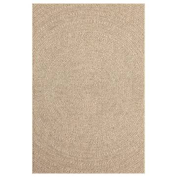 Rug 140x200 cm Jute Look Indoor and Outdoor