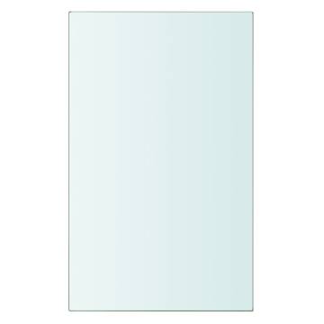 Shelf Panel Glass Clear 20x12 cm