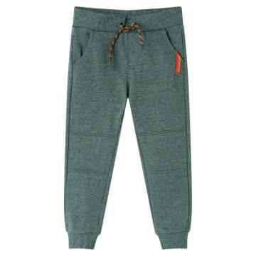 Kids' Sweatpants Dark Green 128