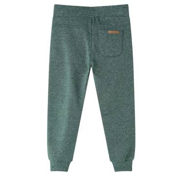 Kids' Sweatpants Dark Green 128