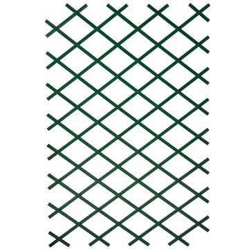 Nature 2 pcs Garden Trellises 100x200 cm PVC Green