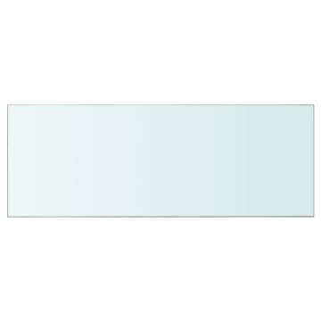 Shelf Panel Glass Clear 80x30 cm