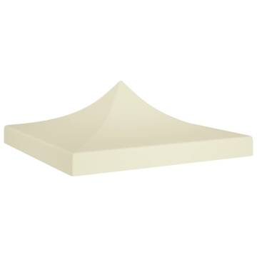 Party Tent Roof 2x2 m Cream 270 g/m²