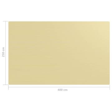 Tent Carpet 250x400 cm Beige