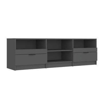 TV Cabinet Black 150x33.5x45 cm Engineered Wood