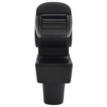 Car Armrest Black 12x36x(33.5-48) cm ABS