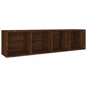 Book Cabinet/TV Cabinet Brown Oak 36x30x143 cm Engineered Wood