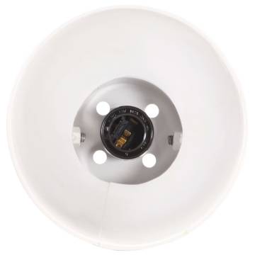 Industrial Wall Lamp White 65x25 cm E27