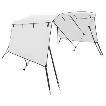 3-bow Bimini Top with Sidewalls 183x(185-198)x137 cm