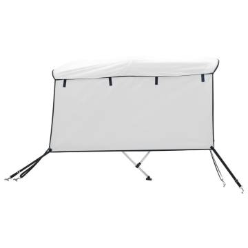 3-bow Bimini Top with Sidewalls 183x(185-198)x137 cm