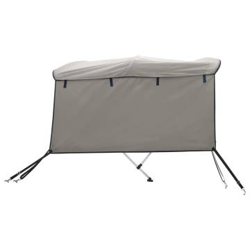 4-bow Bimini Top with Sidewalls 243x(170-182)x137 cm