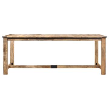 Dining Table 200x100x75 cm Solid Wood Mango