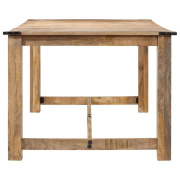 Dining Table 200x100x75 cm Solid Wood Mango