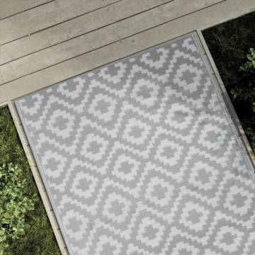 Outdoor Carpet Grey 120x180 cm PP