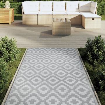 Outdoor Carpet Grey 120x180 cm PP