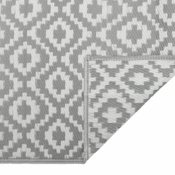 Outdoor Carpet Grey 120x180 cm PP