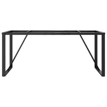 Dining Table Legs O-Frame 180x80x73 cm Cast Iron