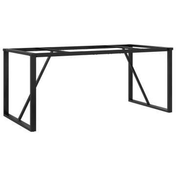 Dining Table Legs O-Frame 180x80x73 cm Cast Iron