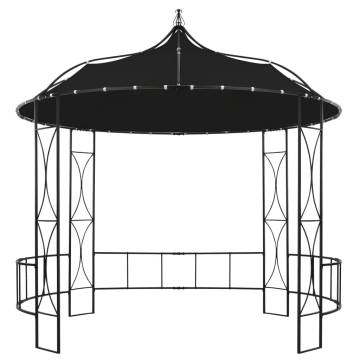 Gazebo 300x290 cm Anthracite Round