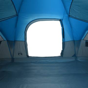 Family Tent Dome 11-Person Blue Waterproof