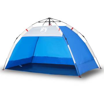 Beach Tent 2-Person Azure Blue Quick Release Waterproof