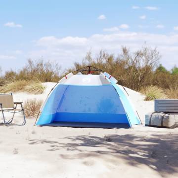 Beach Tent 2-Person Azure Blue Quick Release Waterproof