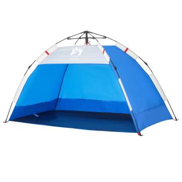 Beach Tent 2-Person Azure Blue Quick Release Waterproof