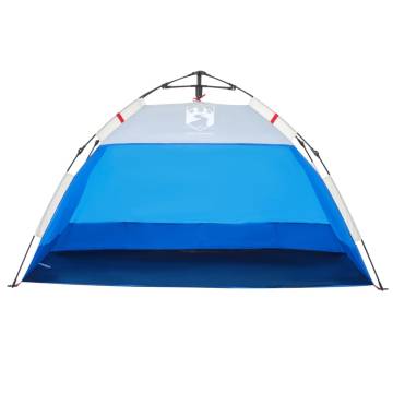 Beach Tent 2-Person Azure Blue Quick Release Waterproof