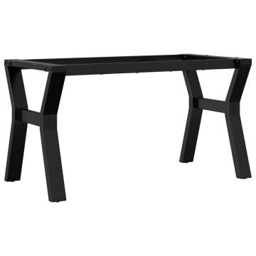 Coffee Table Legs Y-Frame 80x40x43 cm Cast Iron