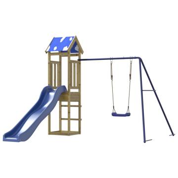 Outdoor Playset Impregnated Wood Pine