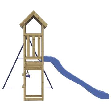 Outdoor Playset Impregnated Wood Pine