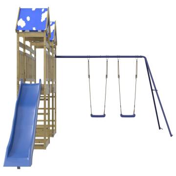 Outdoor Playset Impregnated Wood Pine