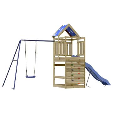 Outdoor Playset Impregnated Wood Pine