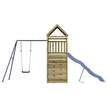 Outdoor Playset Impregnated Wood Pine