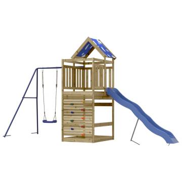 Outdoor Playset Impregnated Wood Pine