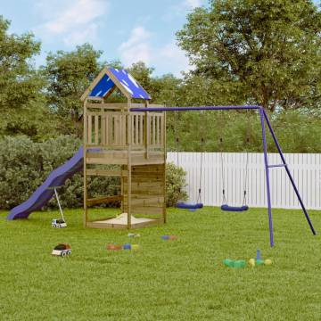 Outdoor Playset Impregnated Wood Pine