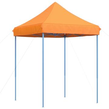 Foldable Party Tent Pop-Up Orange 200x200x306 cm