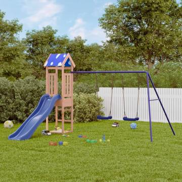 Outdoor Playset Solid Wood Douglas