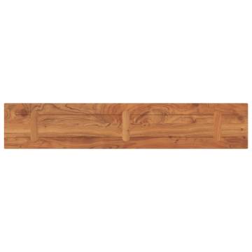 Table Top 180x30x2.5 cm Rectangular Solid Wood Acacia