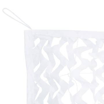 Camouflage Net with Storage Bag 416x402 cm White