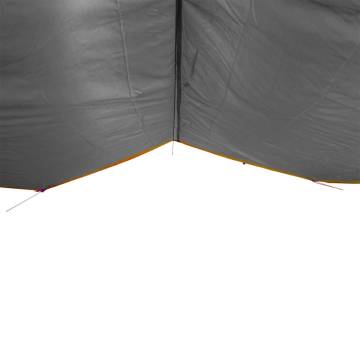 Camping Tarp Grey and Orange 300x294 cm Waterproof