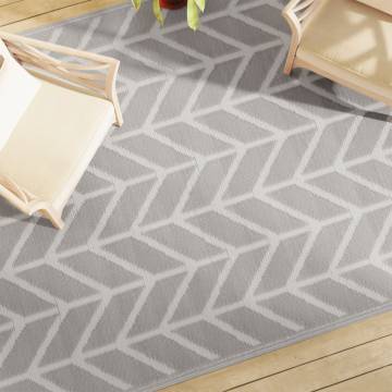 Outdoor Carpet Grey 190x290 cm PP