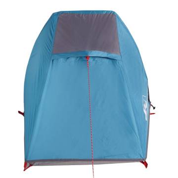 Camping Tent Tunnel 1-Person Blue Waterproof