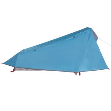 Camping Tent Tunnel 1-Person Blue Waterproof