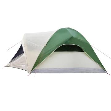 Family Tent Cabin 6-Person Green Waterproof