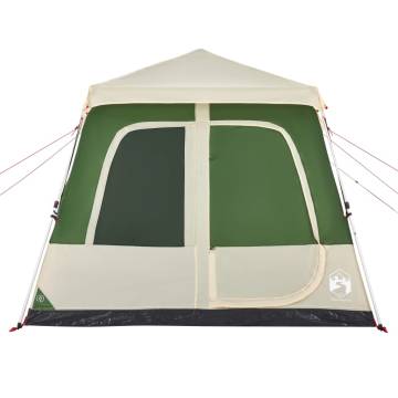 Family Tent Dome 8-Person Green Quick Release