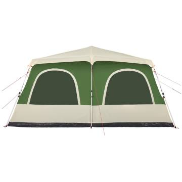 Family Tent Dome 8-Person Green Quick Release