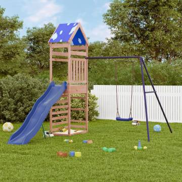 Outdoor Playset Solid Wood Douglas