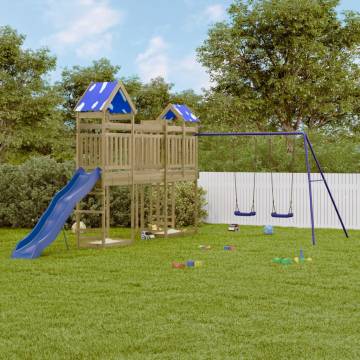 Outdoor Playset Impregnated Wood Pine